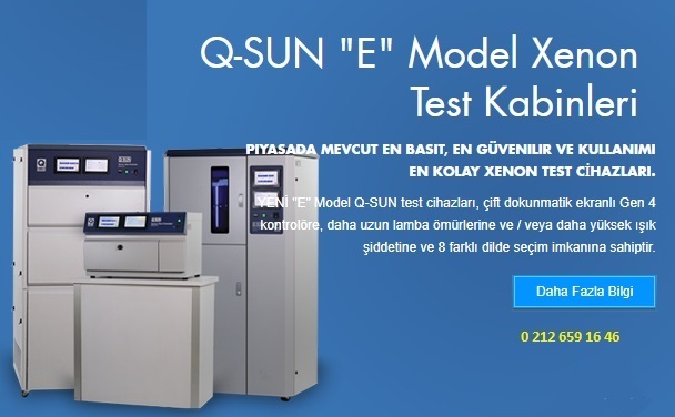Q-Lab Turkiye,Q-Lab,QUV,UV Yaşlandırma,SAEJ2527,ISO4892